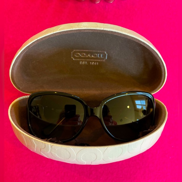 NWOT Coach Sunglasses & Case S2020 High Visibility Lenses New Unused Ladies - Picture 11 of 11